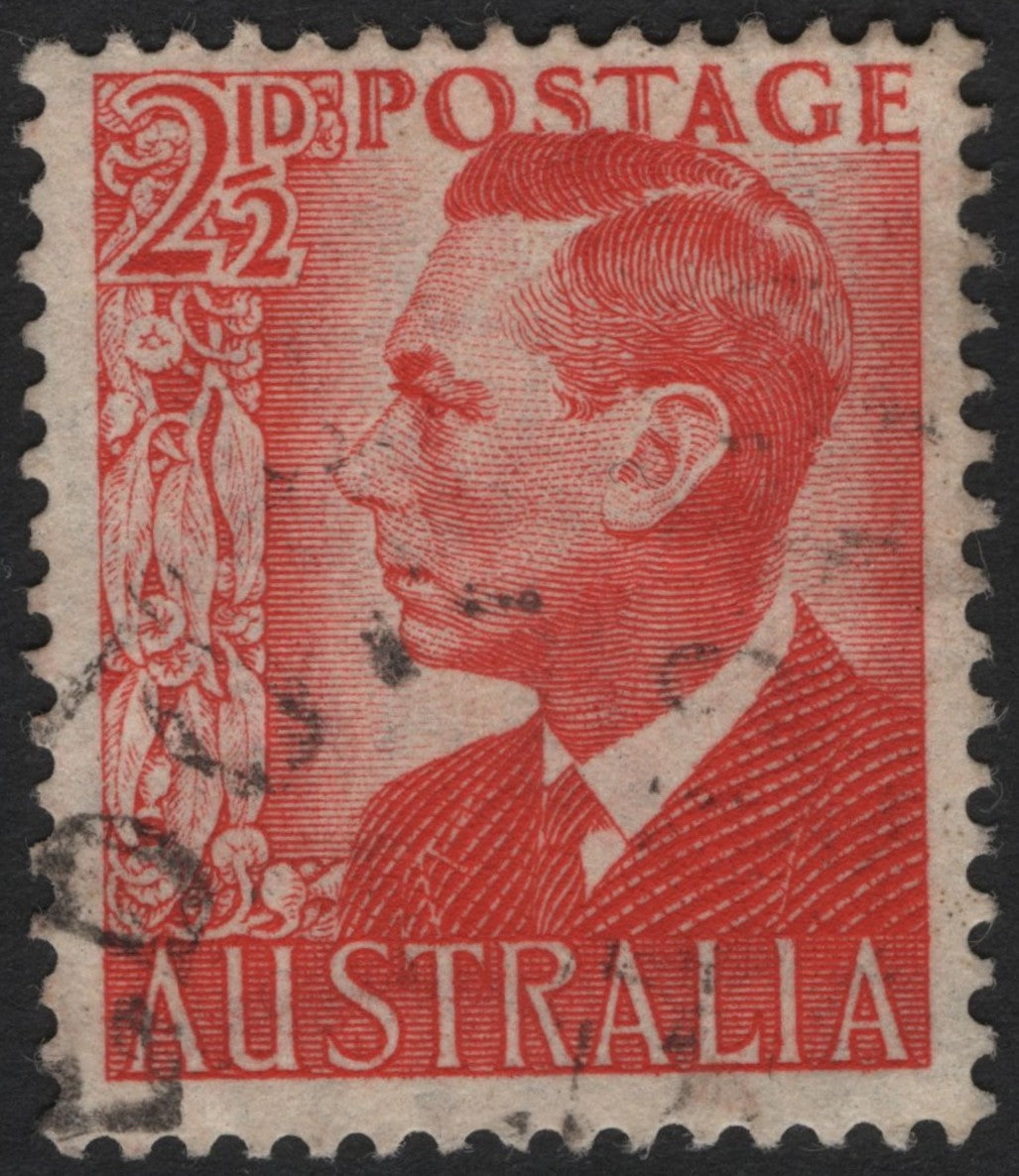SCG4502 - Australia 1938 King George VI 2½d Red Stamp