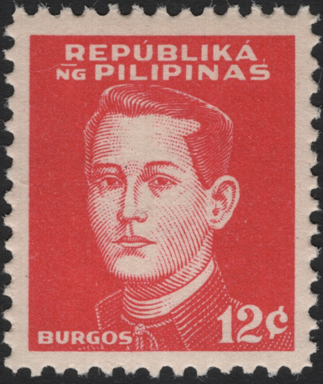 SCG4559 - Philippines 12c Mariano Gomez de los Burgos Red Issue