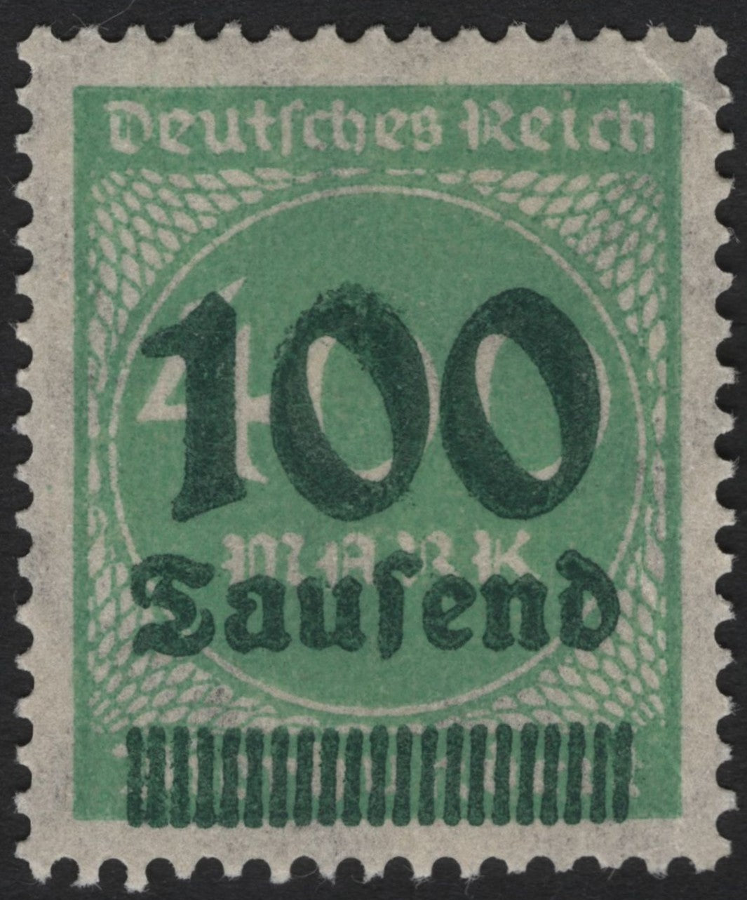 SCG4549 - Germany 1923 – 1000 Mark Inflation Issue (Green)