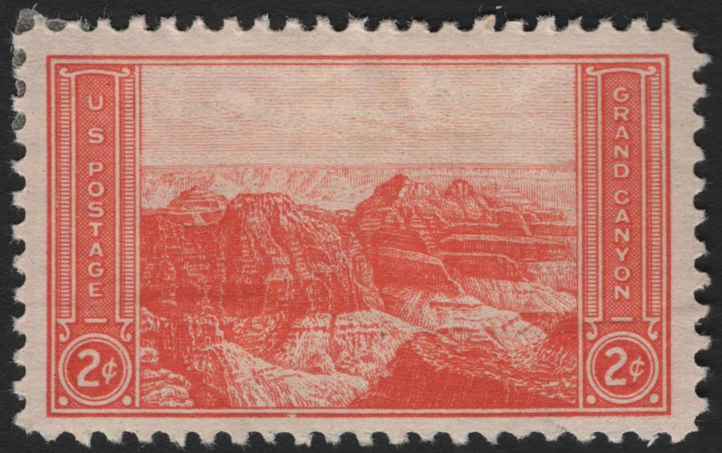 SCG4666 - United States 1935 2¢ Grand Canyon National Parks Issue