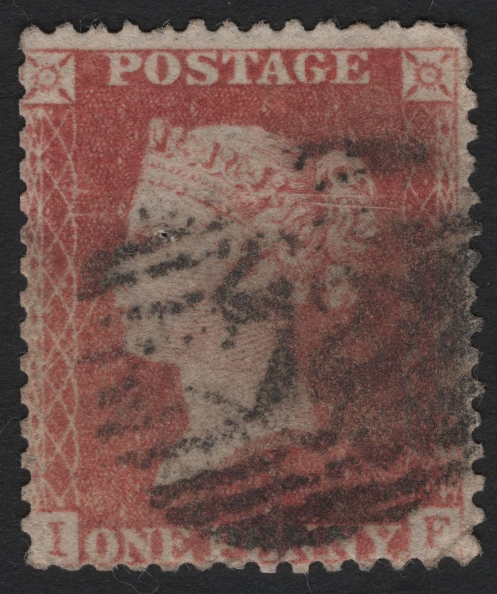 SCG4817 - Great Britain 1858–1879 Queen Victoria 1d Red (Plate Issue, Alphabet II)