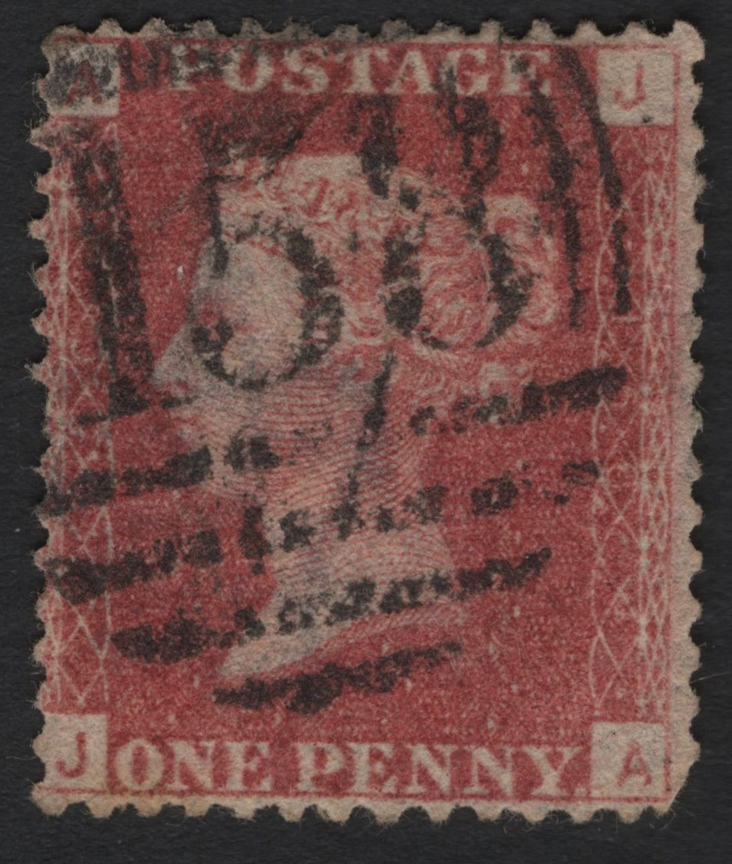 SCG4819 - Great Britain 1858–1879 Penny Red (Plate Issue) – Position JA