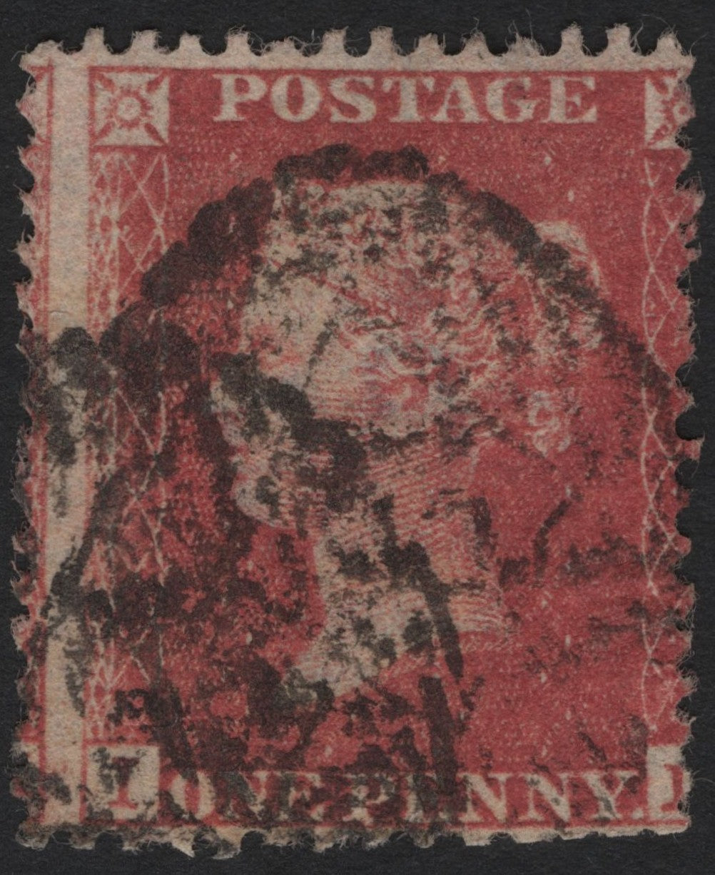 SCG4820 - Great Britain 1858–1864 Queen Victoria “Penny Red” (Perforated Issue)