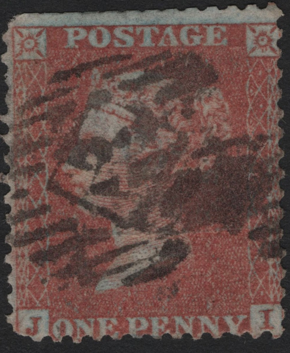 SCG4810 - Great Britain 1854–57 Penny Red (Plate Issue, Alphabet II, Perf 14) – Queen Victoria