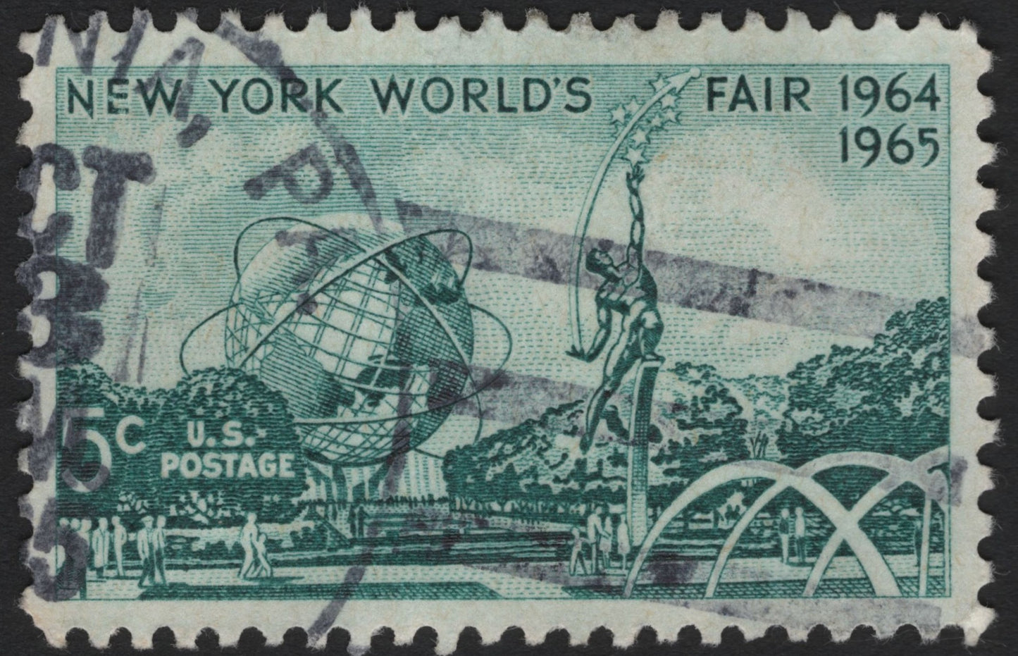 SCG4870 - United States 1964 – New York World’s Fair 5¢ Stamp