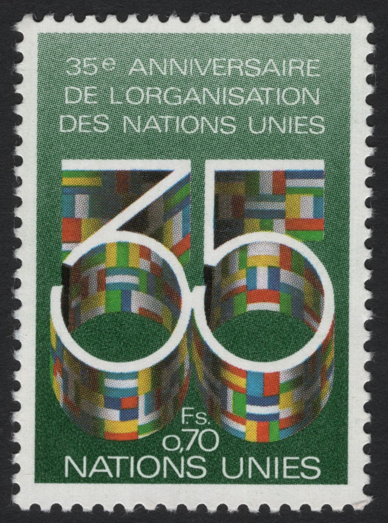 SCG4921 - United Nations 35th Anniversary Commemorative (1980)