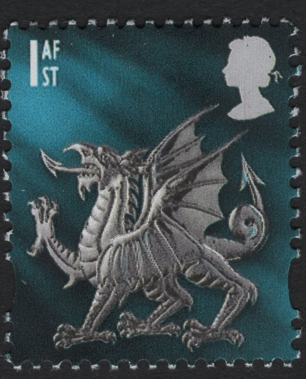 SCG4916 - United Kingdom – Heraldic Dragon Definitive (1st Class, 1997)
