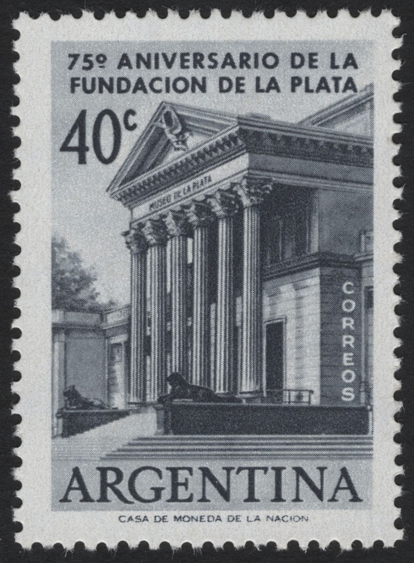SCG4918 - Argentina 1947 – 75th Anniversary of the Founding of La Plata