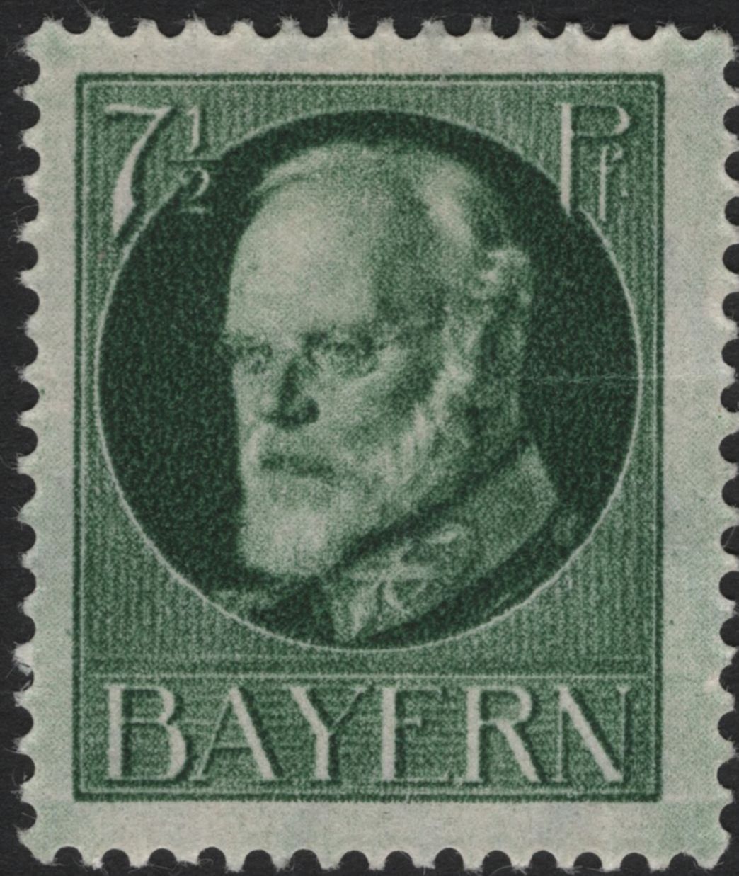 SCG4987 - Bavaria 1911–1919 King Ludwig III Definitives (Pfennig Values)