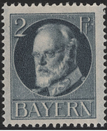 SCG4987 - Bavaria 1911–1919 King Ludwig III Definitives (Pfennig Values)