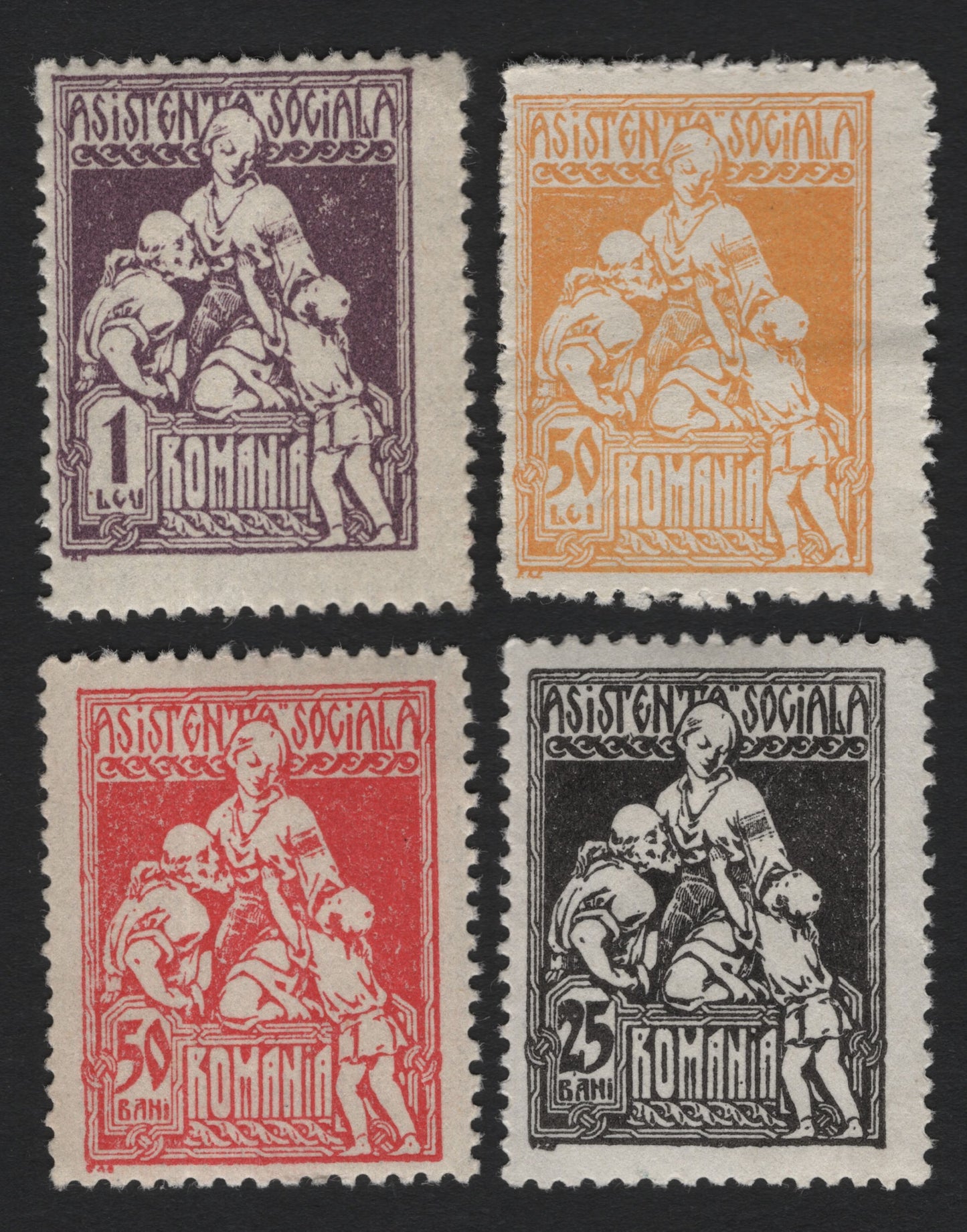 SCG4966 - Romania 1932 – Social Assistance Fund Stamps