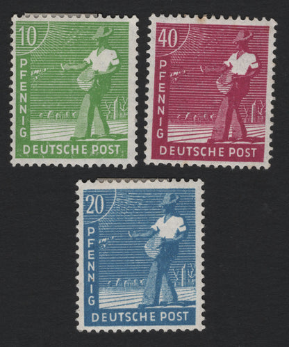 SCG4967 - Germany – 1946–1948 "Sower" Issue (Worker Sowing Seeds), Deutsche Post