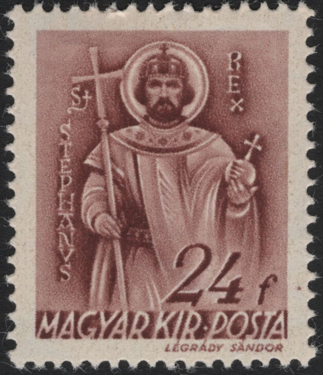 SCG4962 - Hungary 1938 – St. Stephen & Madonna with Child (Patrona Hungariae)