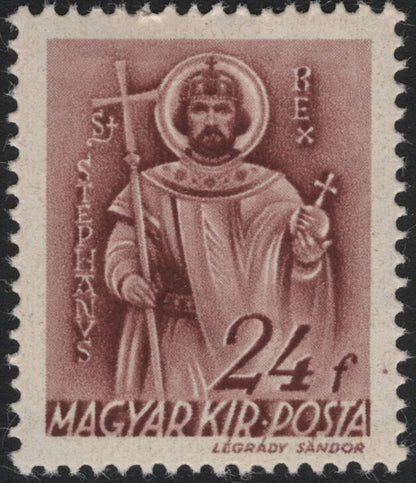 SCG4962 - Hungary 1938 – St. Stephen & Madonna with Child (Patrona Hungariae)