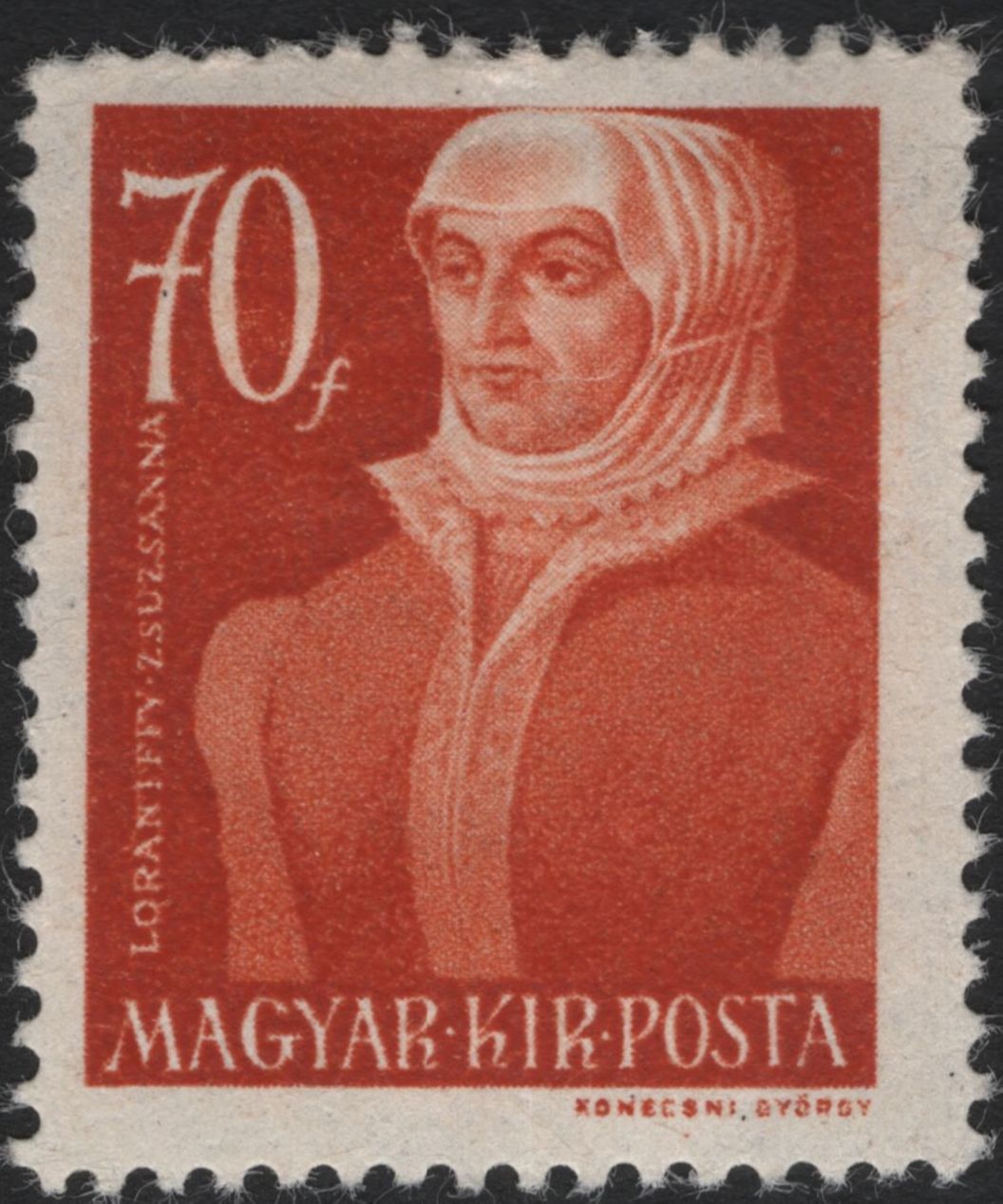 SCG4963 - Hungary 1938 – Famous Hungarian Women (Set of 4)