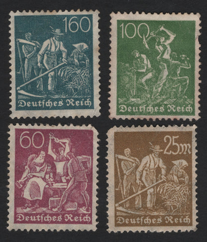 SCG4969 - Germany (Deutsches Reich) – Labor & Industry Definitives (1922–1923)