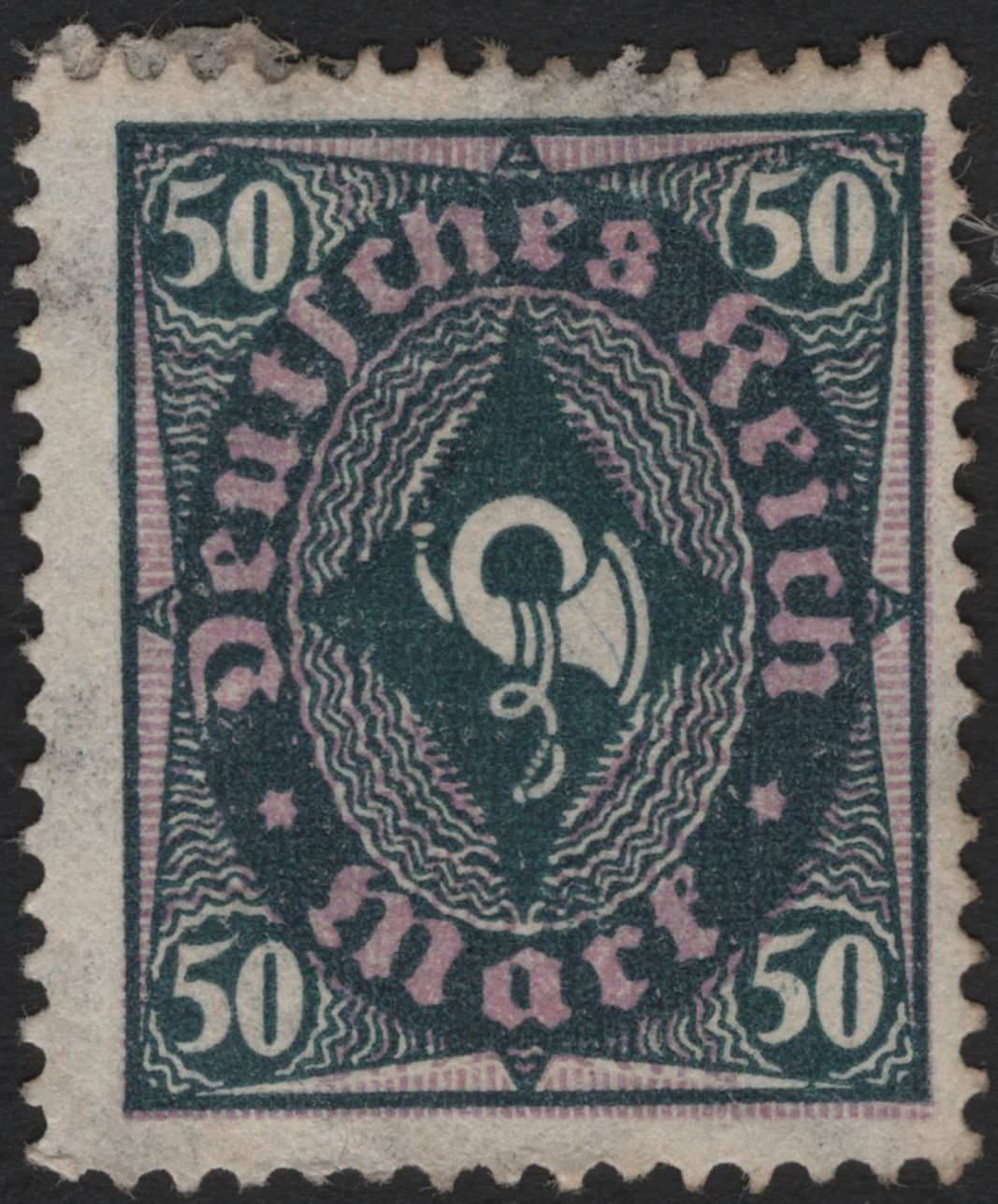 SCG4975 - Germany – Deutsches Reich Inflation Era High Values (1920s) – Numeral & Posthorn Design