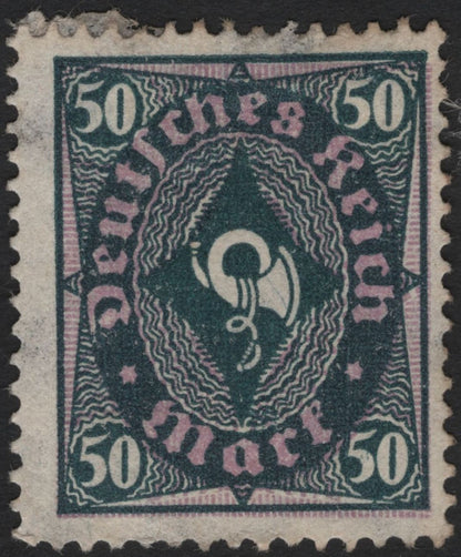 SCG4975 - Germany – Deutsches Reich Inflation Era High Values (1920s) – Numeral & Posthorn Design