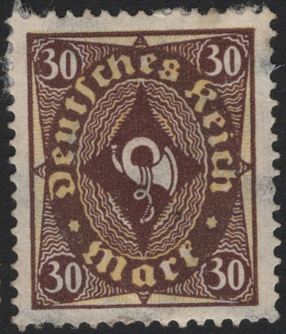 SCG4975 - Germany – Deutsches Reich Inflation Era High Values (1920s) – Numeral & Posthorn Design