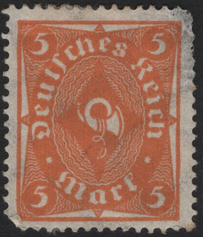 SCG4975 - Germany – Deutsches Reich Inflation Era High Values (1920s) – Numeral & Posthorn Design