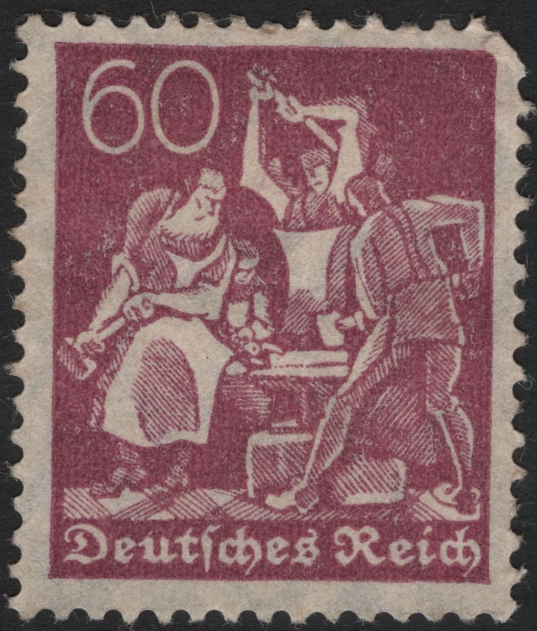 SCG4969 - Germany (Deutsches Reich) – Labor & Industry Definitives (1922–1923)