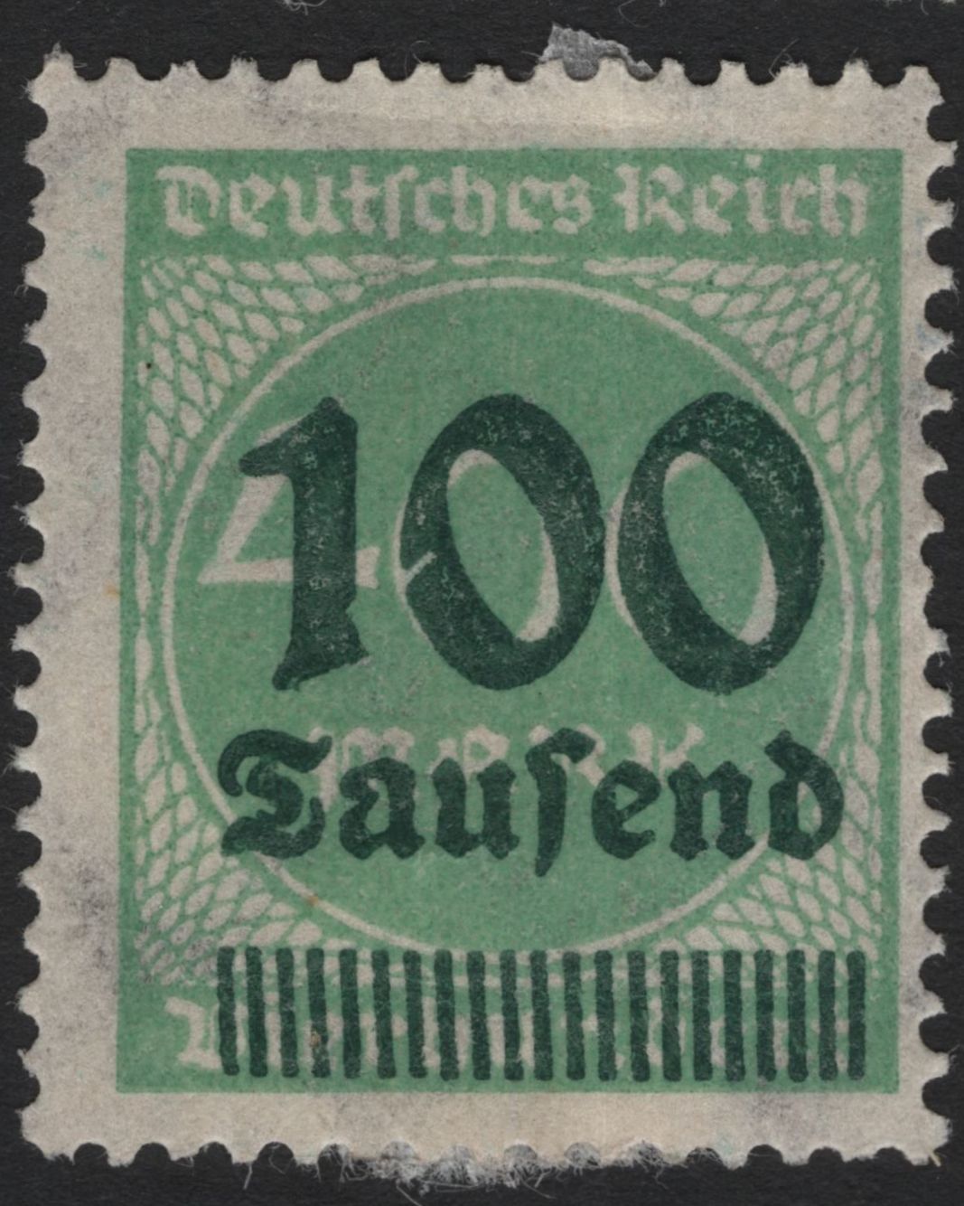 SCG4970 - Germany 1923 Hyperinflation Surcharged Definitives – High Values