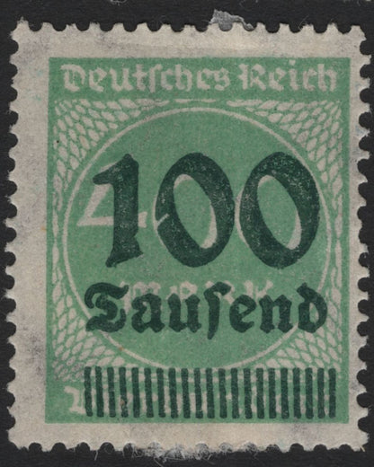 SCG4970 - Germany 1923 Hyperinflation Surcharged Definitives – High Values