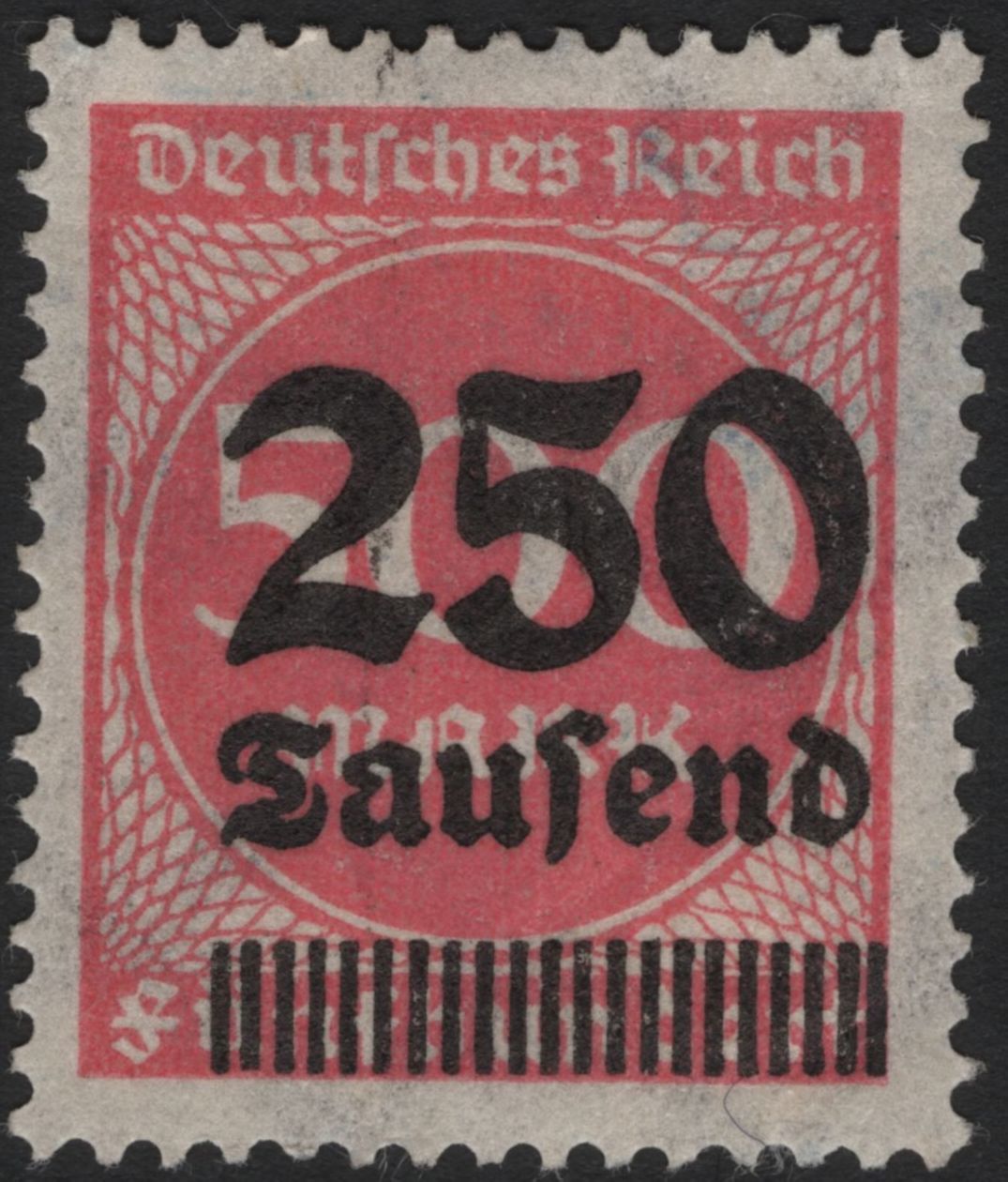 SCG4970 - Germany 1923 Hyperinflation Surcharged Definitives – High Values