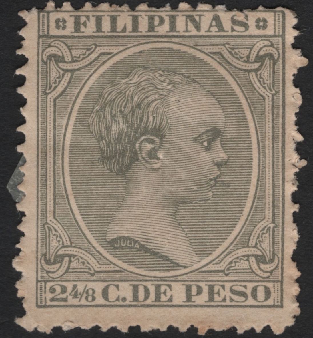 SCG4971 - Philippines – Alfonso XIII Child Portrait Issue (1889–1890s)