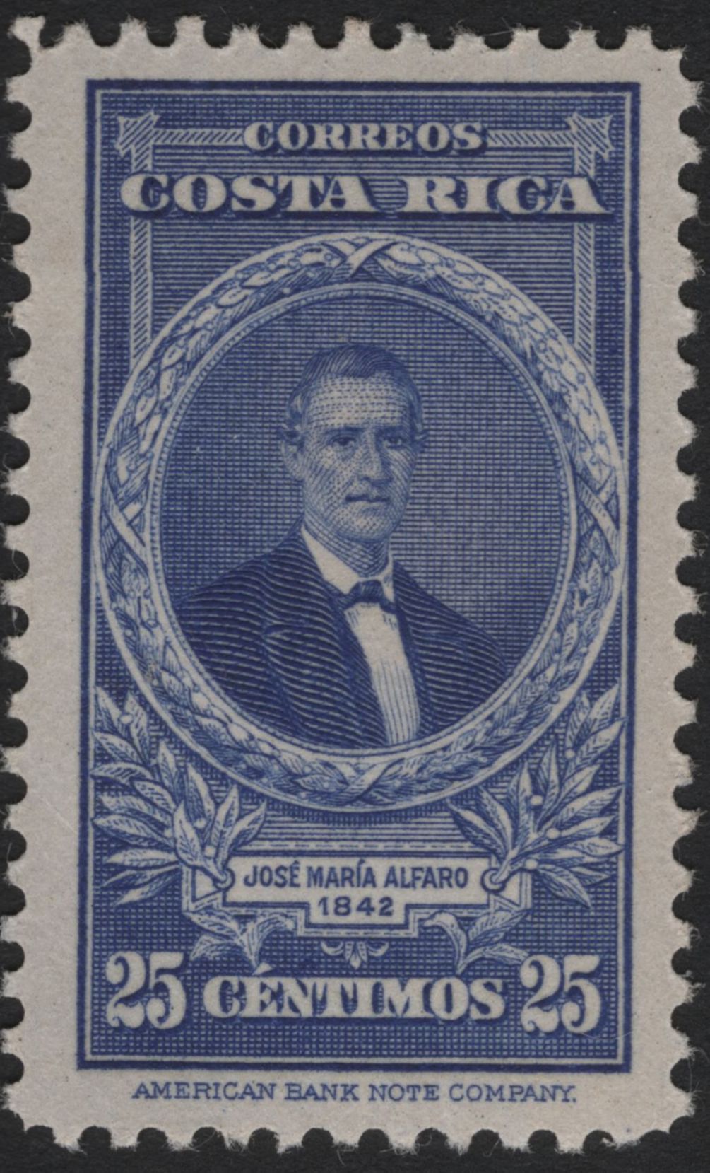SCG4984 - Costa Rica 1924 Historical Figures Definitive & Airmail Stamps