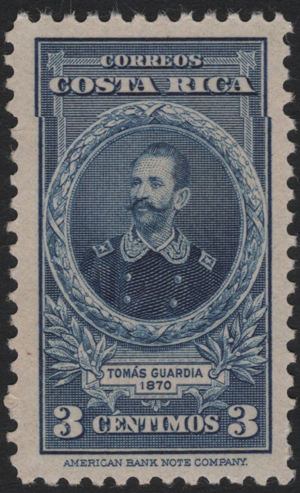 SCG4984 - Costa Rica 1924 Historical Figures Definitive & Airmail Stamps
