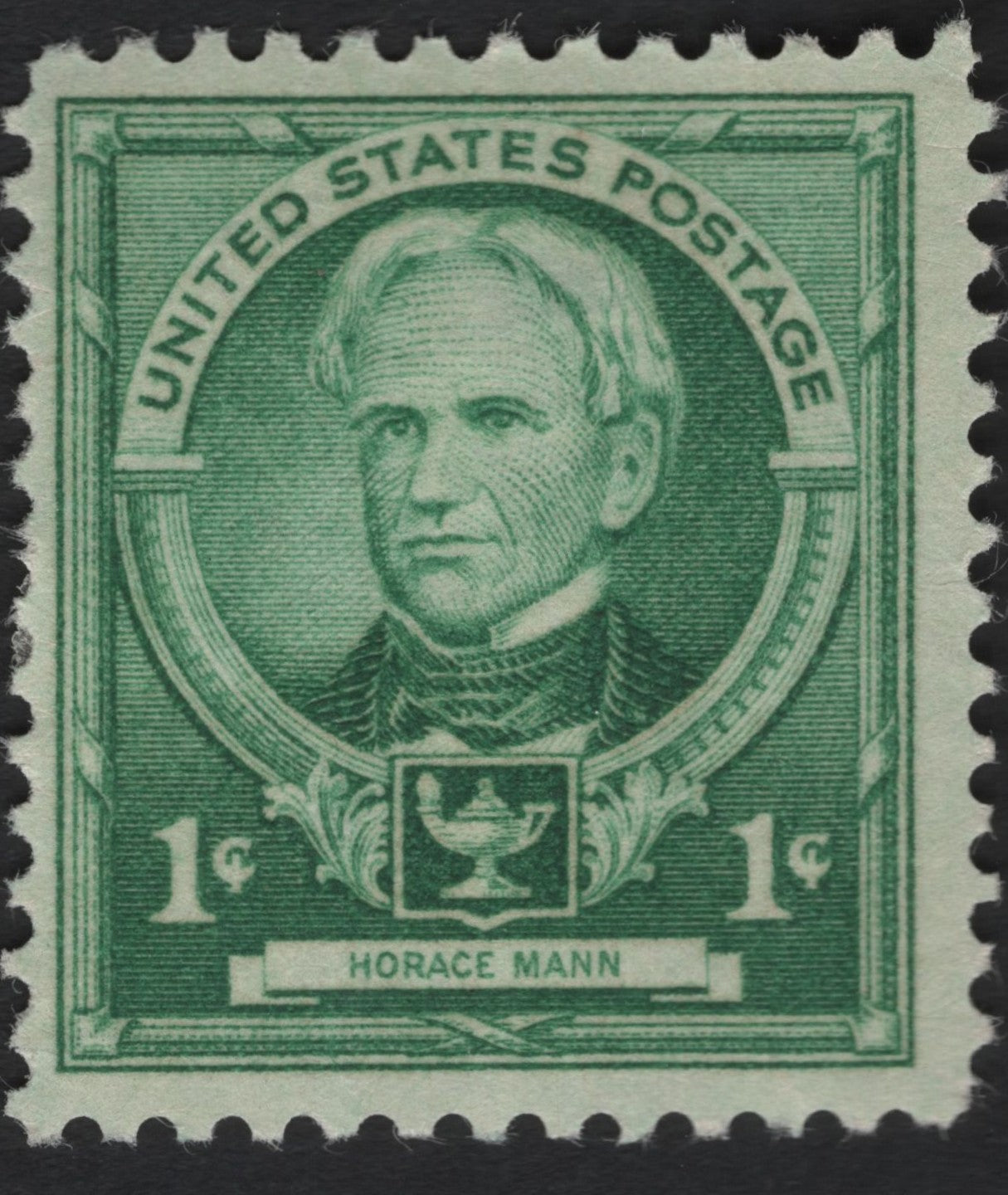 SCG5048 - United States 1940 – 1¢ Horace Mann, Famous Americans Series