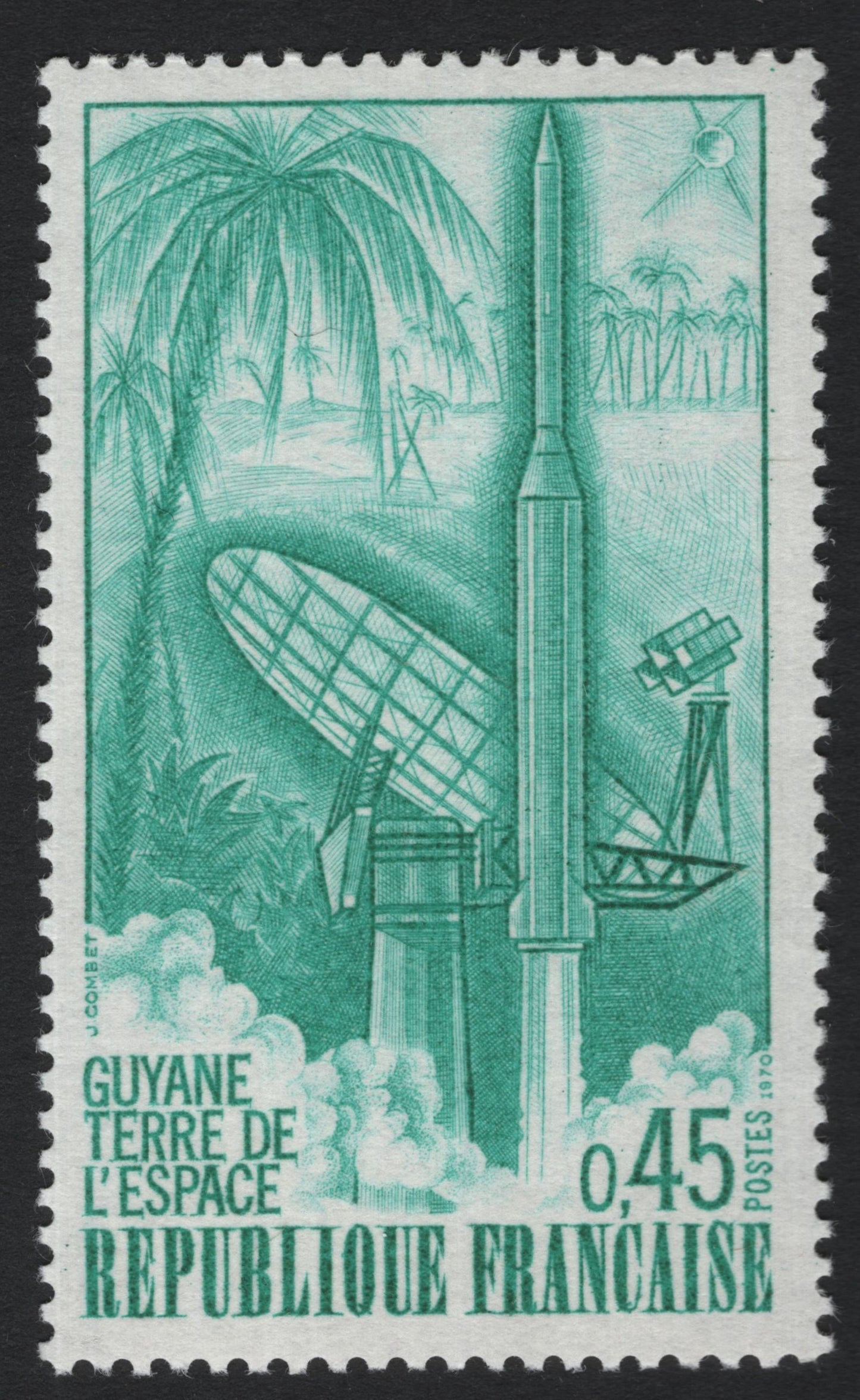 SCG5086 - France 1970 – French Guiana Space Center (Guyane Terre de l’Espace)