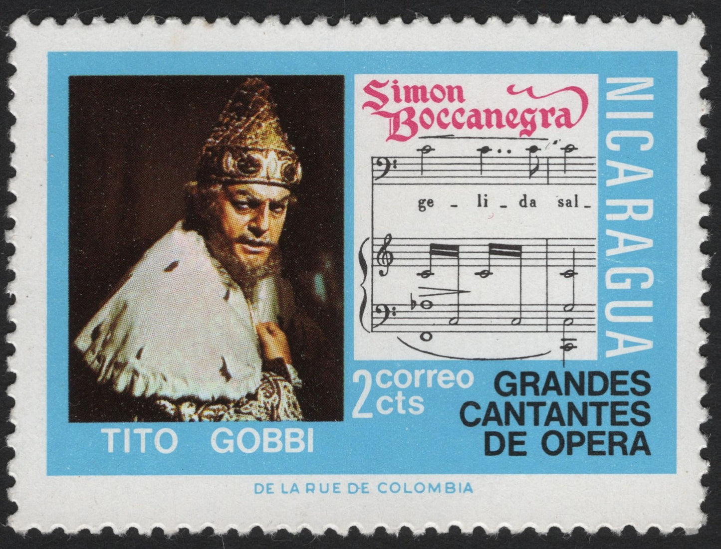 SCG5114 - Nicaragua 1970s – Tito Gobbi in Simon Boccanegra (Opera Series)