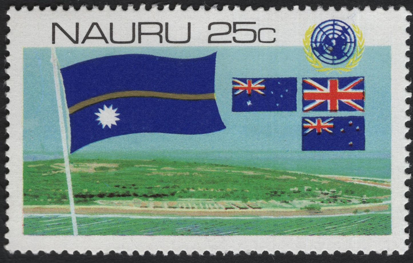 SCG5108 - Nauru 1970 United Nations Admission – National Flag Issue (25c)