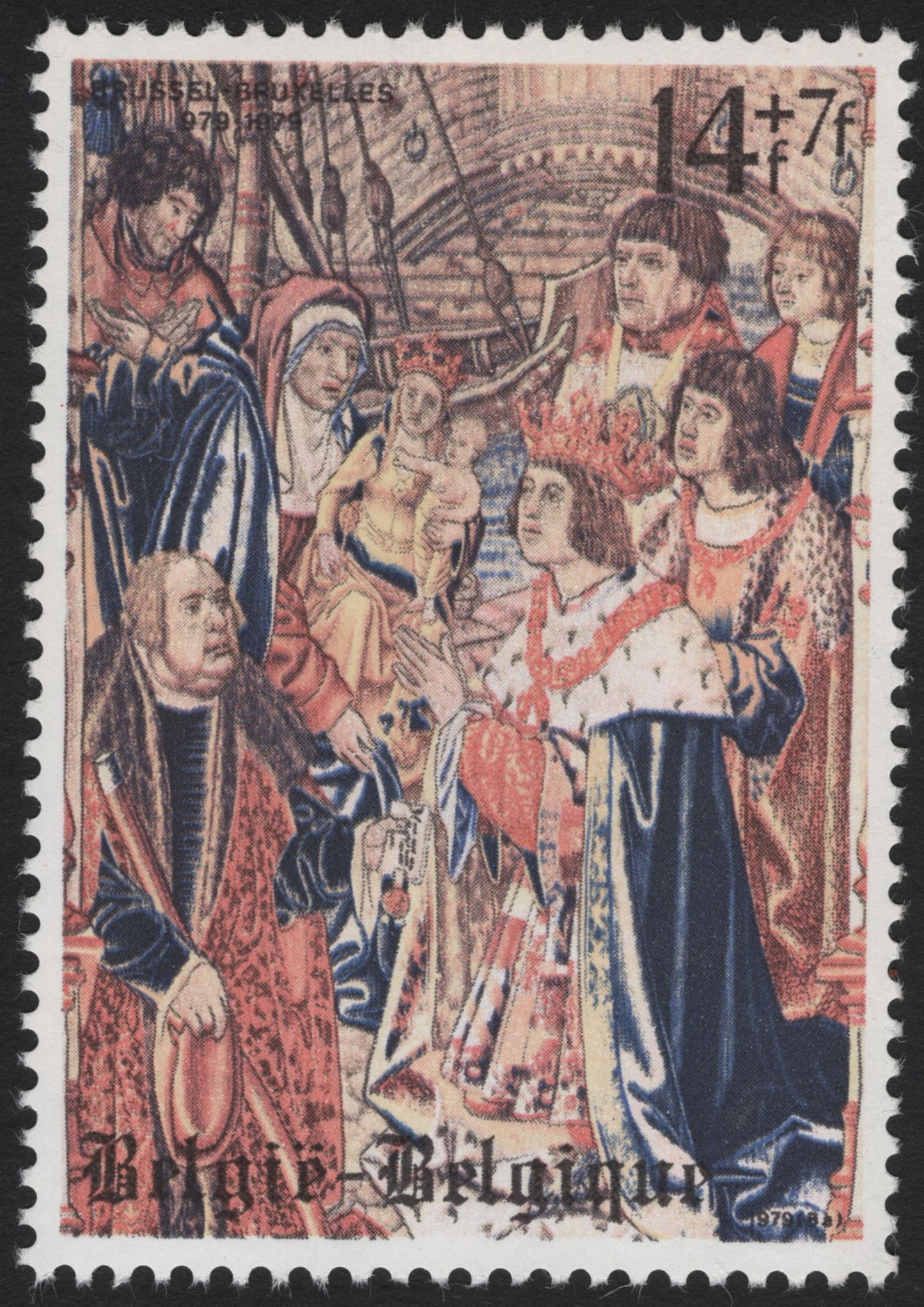 SCG5059 - Belgium 1979 – Millennium of Brussels Tapestry Scenes (Set of 4)