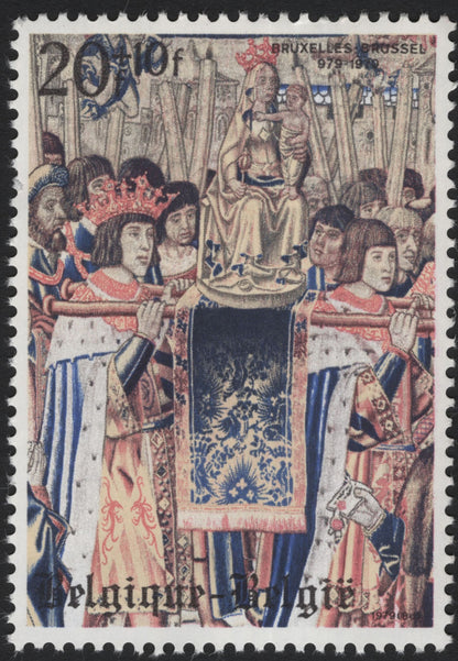 SCG5059 - Belgium 1979 – Millennium of Brussels Tapestry Scenes (Set of 4)