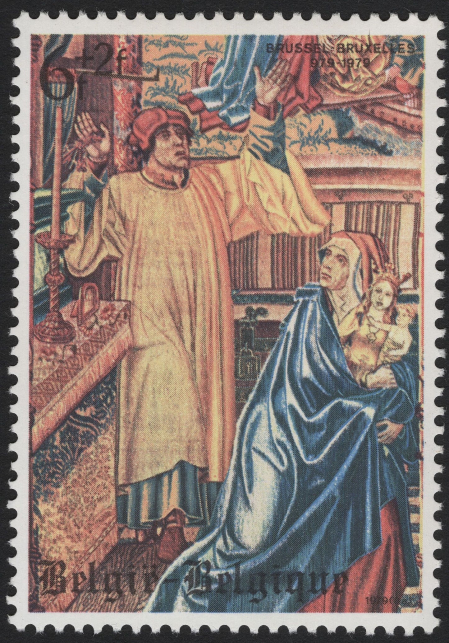 SCG5059 - Belgium 1979 – Millennium of Brussels Tapestry Scenes (Set of 4)