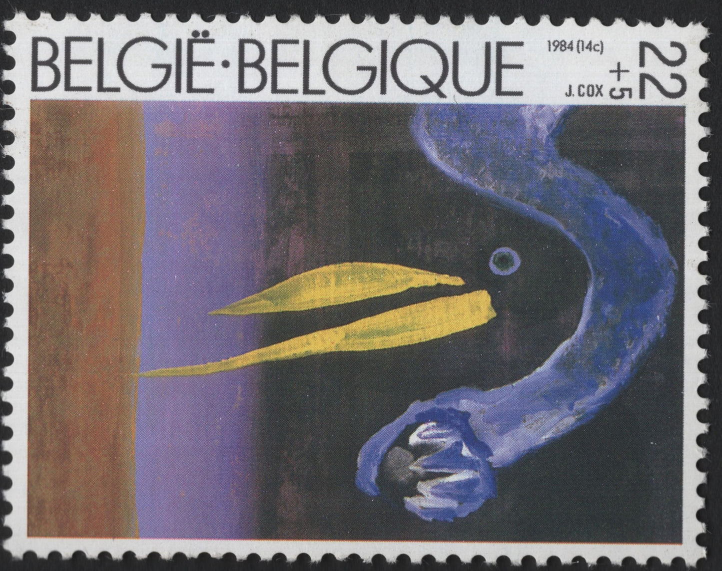 SCG5060 - Belgium 1984 – Art Series: René Magritte & Jan Cox