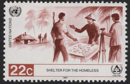 SCG5077 - United Nations 1987 – Shelter for the Homeless (IYSH Issue)