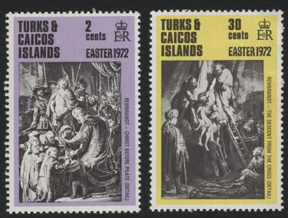 SCG5073 - Turks & Caicos Islands – Easter 1972, Rembrandt Paintings
