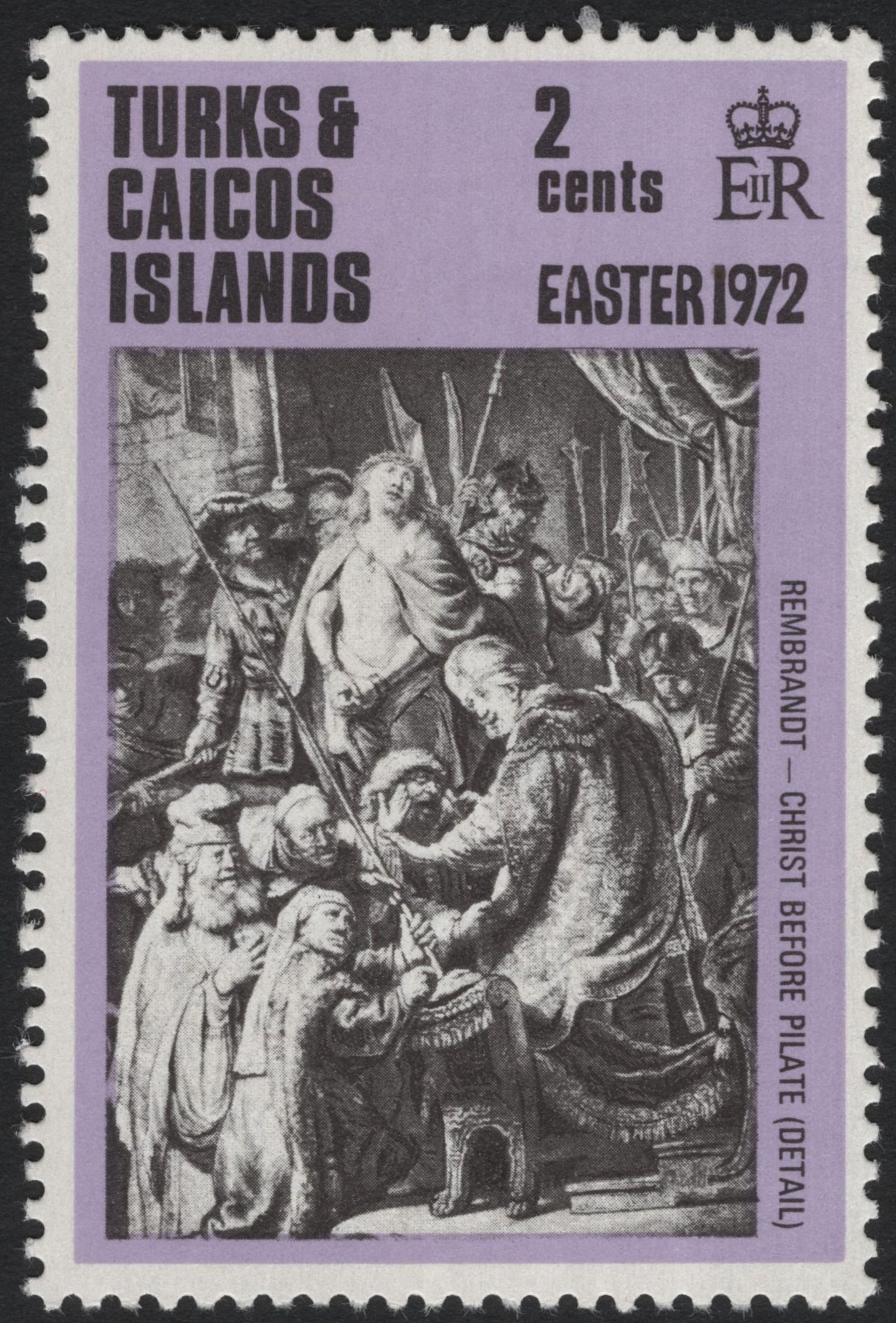 SCG5073 - Turks & Caicos Islands – Easter 1972, Rembrandt Paintings