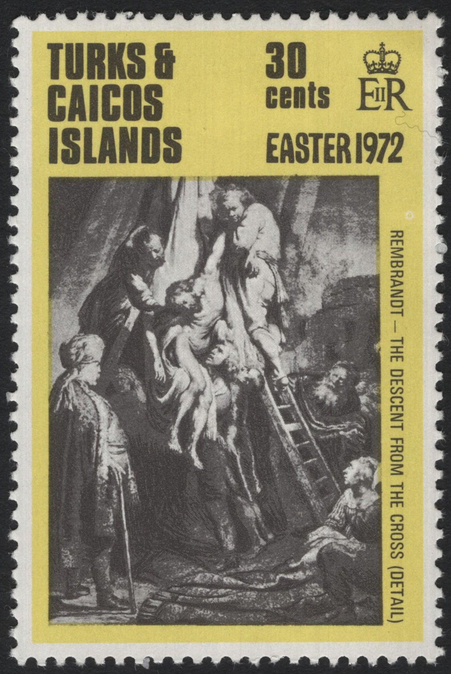 SCG5073 - Turks & Caicos Islands – Easter 1972, Rembrandt Paintings
