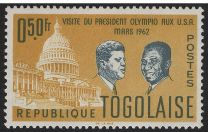 SCG5074 - Togo 1962 – President Olympio’s Visit to the USA