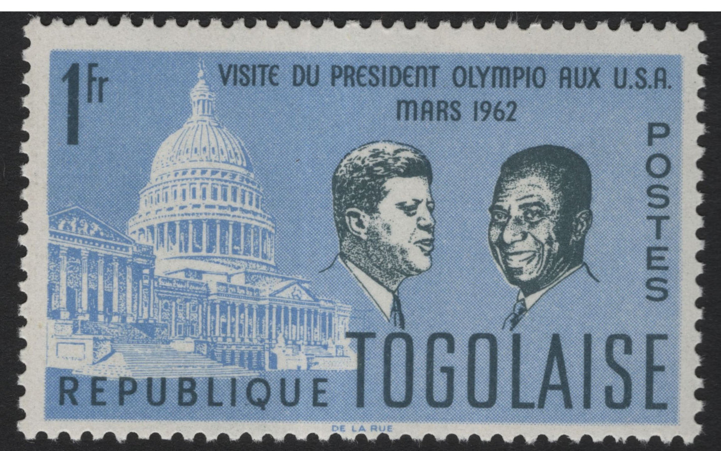 SCG5074 - Togo 1962 – President Olympio’s Visit to the USA
