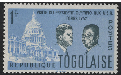SCG5074 - Togo 1962 – President Olympio’s Visit to the USA
