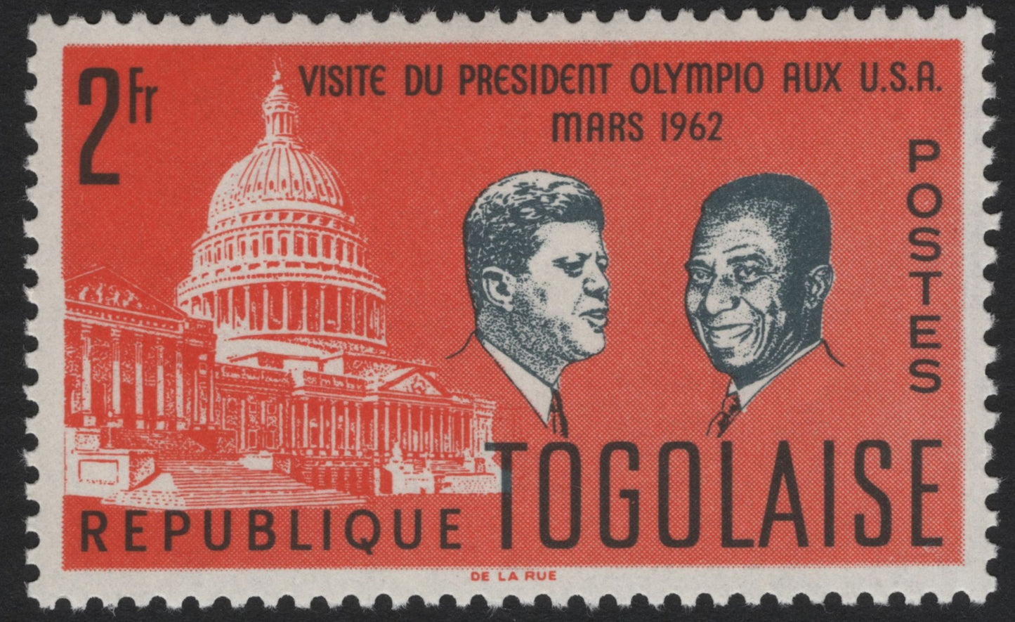 SCG5074 - Togo 1962 – President Olympio’s Visit to the USA