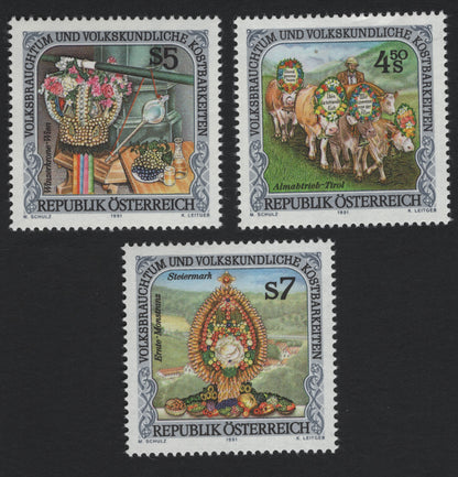 SCG5079 - Austria 1991 – Folk Customs and Ethnographic Treasures