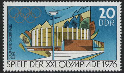 SCG5080 - DDR – XXI Olympic Games Montreal 1976 Commemorative Set