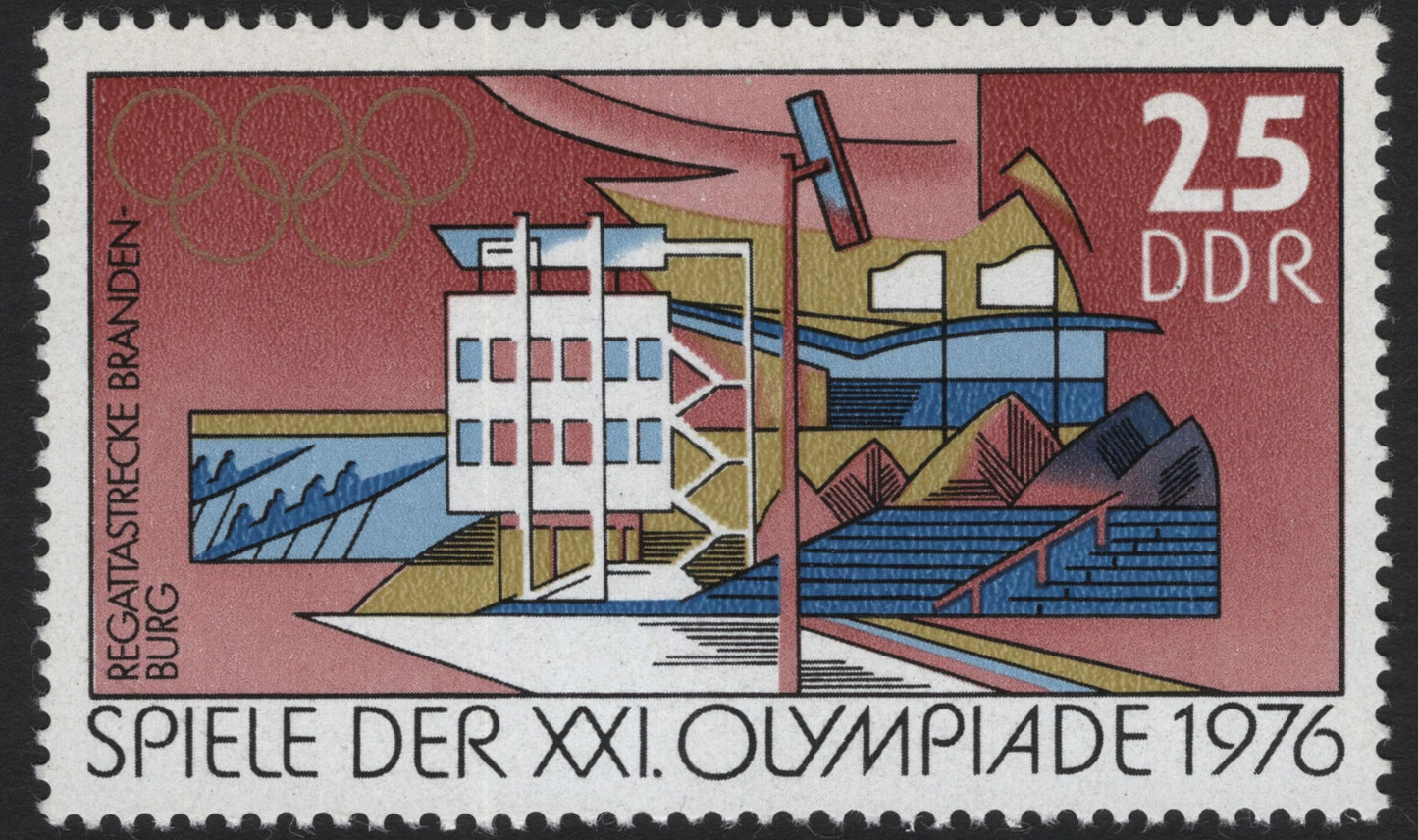 SCG5080 - DDR – XXI Olympic Games Montreal 1976 Commemorative Set